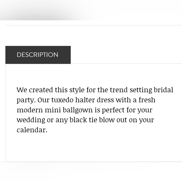 πHost Pickπ Gather & Gown Tuxedo Style Bridesmaid Gown - Picture 11 of 12